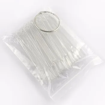 

1500set/lot 50 Tips Fan-Shaped Nail Art Display Fan with Ring Handle Clear Chart for Polish Gel fan Display Tool XF0028
