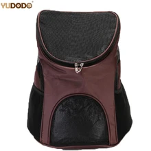 Pet carrier собака, кошка открытый дорожная сумка Pet Двойной плечевой Рюкзаки Портативный Обувь с дышащей сеткой путешествия несущей для маленьких собак Cat