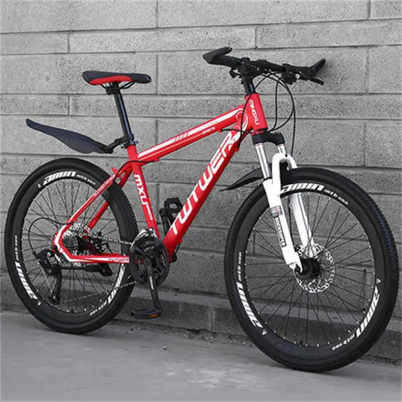 Discount Bicycle Adult Mountain Cross Country Speed Road Bike Men and Women Students Lightweight Racing Youth Bicycle 7