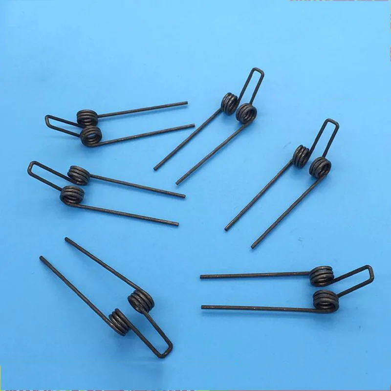 

Double torsion spring 1.2 wire diameter 8mm outside diameter strong torsional spring 10pcs