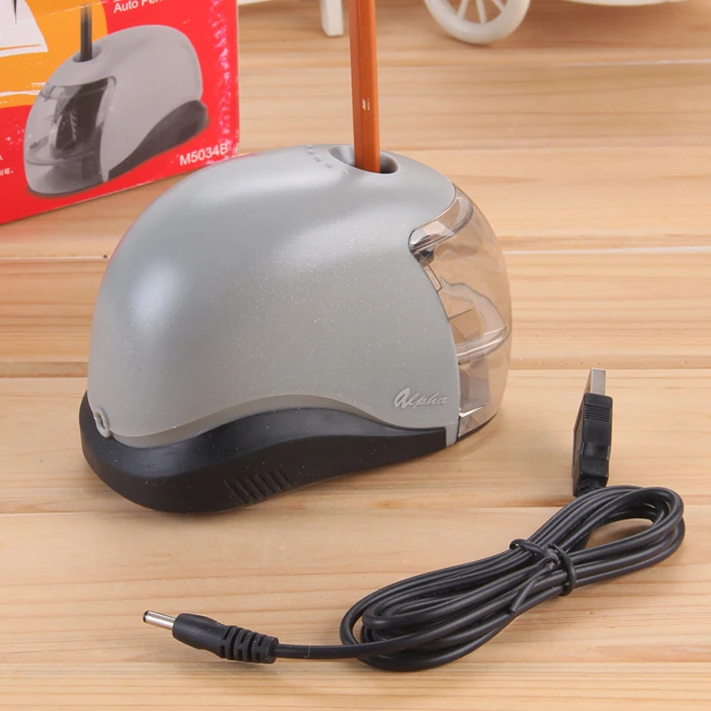 USB Электронная точилка для карандашей двухрежимный аккумулятор гаджеты