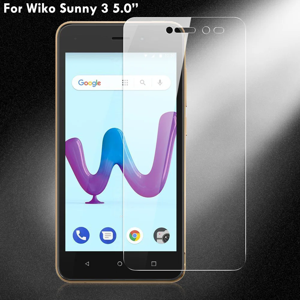 KOC3522_2_Tempered Glass for Wiko Sunny 3 5.0 inch Screen Protector 9H 2.5D Protective Film