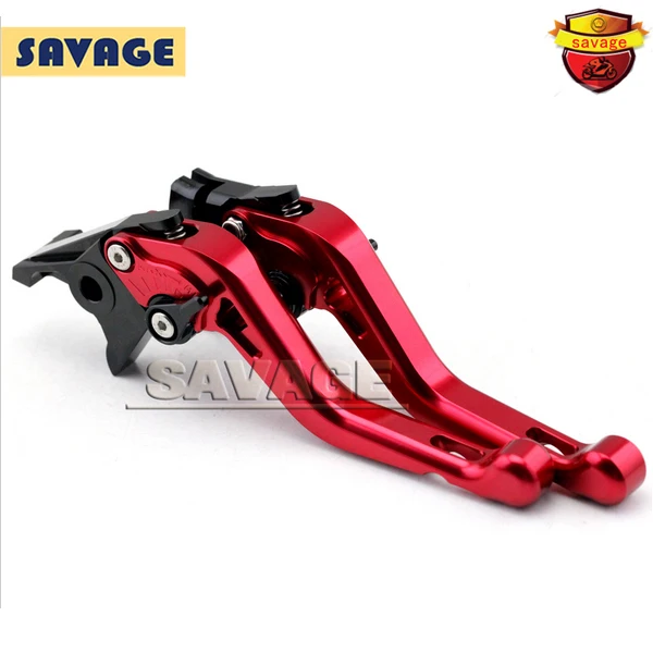 

For HONDA CB600F HORNET 2007-2013 Red Motorcycle CNC Billet Aluminum Short Brake Clutch Levers