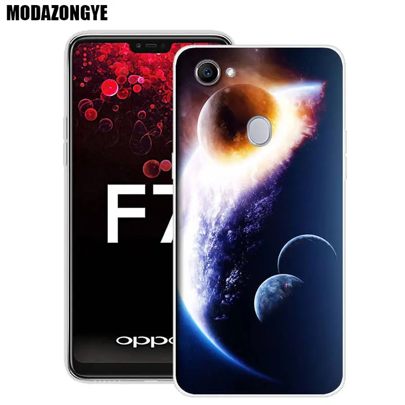 OPPO F7 Case OPPO F7 Case Cover 6.23 inch Cartoon Soft TPU Phone Case OPPO F7 OPPOF7 F 7 Case Silicone Back Cover