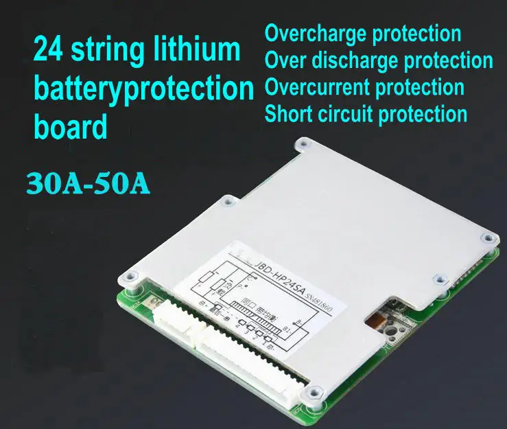 

battery protection board BMS 24serials 72v30A/40A/50A for Lithium iron phosphate battery 86V OF electric bike scooter tricycle