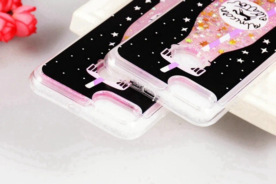 WhaY Quicksand Case For Xiaomi Mi A1 Cover Silicone Fashion Bottle Liquid Glitter Phone Case Xiomi Mi 5X MiA1 Fundas Couque Capa (3)