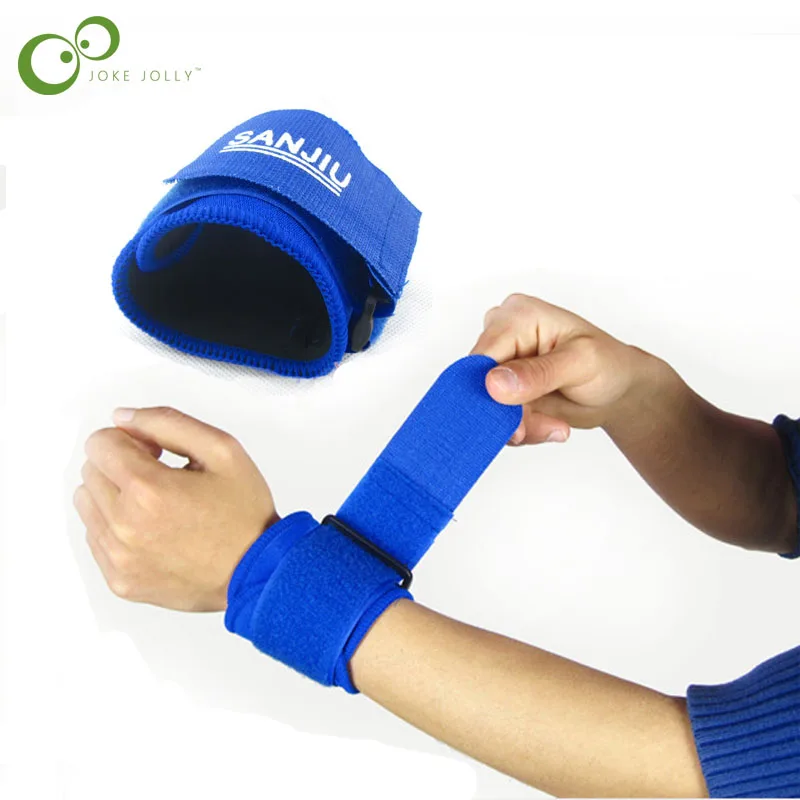 

1Pc Adjustable Sport Wrist Support Wristband Wrist Brace Wrap Bandage Support Band Gym Strap Safety sports wrist protector GYH