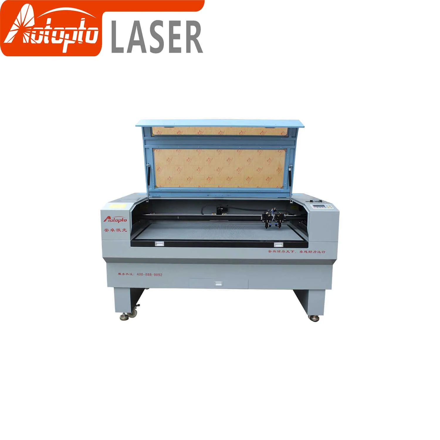 Double heads Co2 laser cutting&engraving machine for non-metal