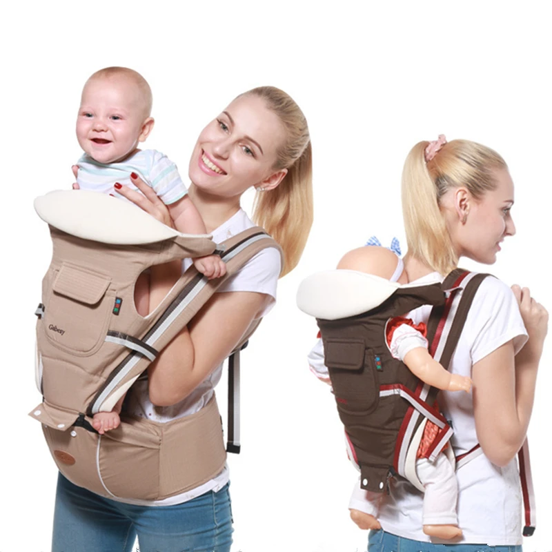 

Multifunction Baby Carrier Breathable 4 in 1 Kids Sling Backpack Hipseat Front Facing Newborn Cradle Pouch Wrap Baby Kangaroo