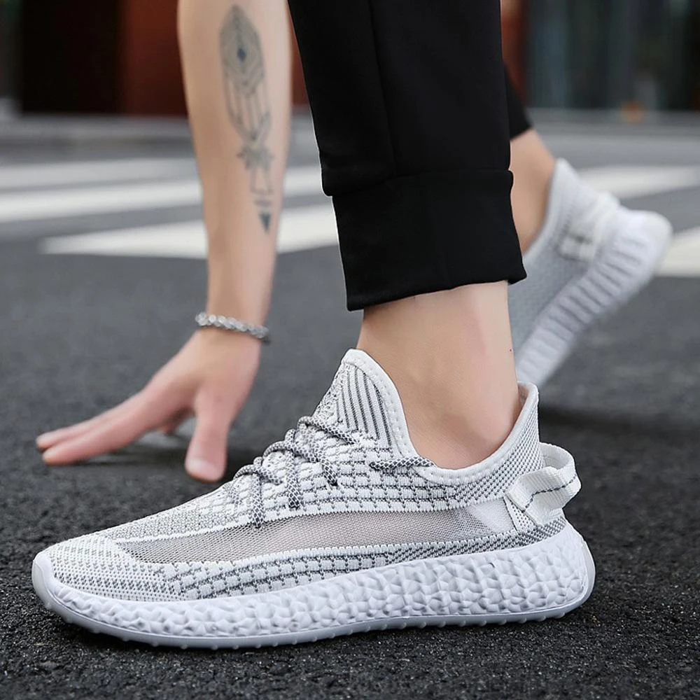 men's leisure breathable running shoes