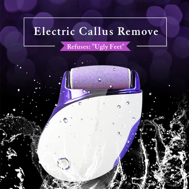 Electric Roller Callus Remover For Foot Care Tool Rechargeable Pedicure