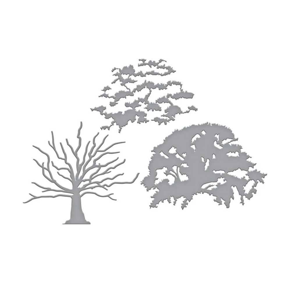

Metal cutting dies tree shape Scrapbook PAPER CRAFT card album stencils craft die
