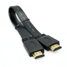 0,3 M плоский короткий кабель HDMI 1,4 V высокоскоростной позолоченный мужской 1080 P 4 K* 2 K для xbox ONE XONE BLURAY 3D HD готовый HDMI 30 см