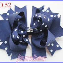 300 шт. 4 ''наборный бутик заколки для волос Стразы бутик забавные, для волос лук твист женские аксессуары для волос