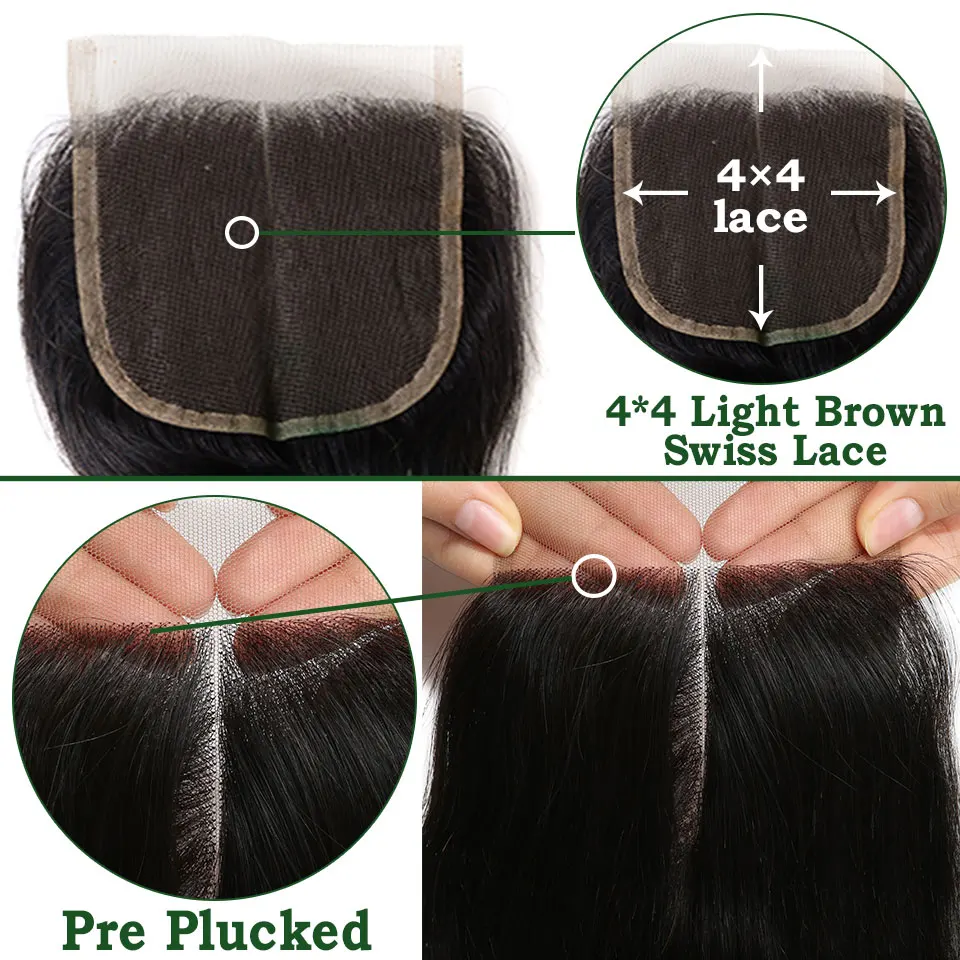 4x4 lace closure with baby hair (1)