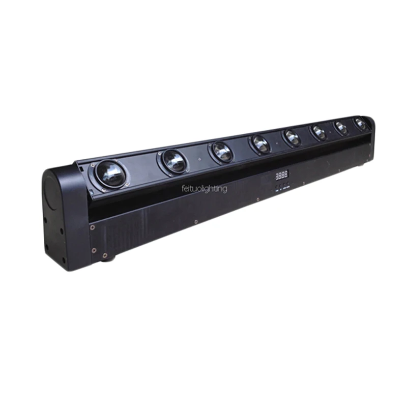Супер яркий Dmx 8x10 Вт Светодиодный луч движущаяся головка Rgbw 4в1 80 голова