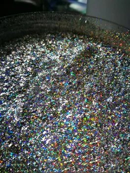 

2017- Holo silver Pigment FLAKES Unicorn Wholesale GALACTIC-X ultra holo flakie galaxy unicorn pigment 1g 5g 10g 50g 100g