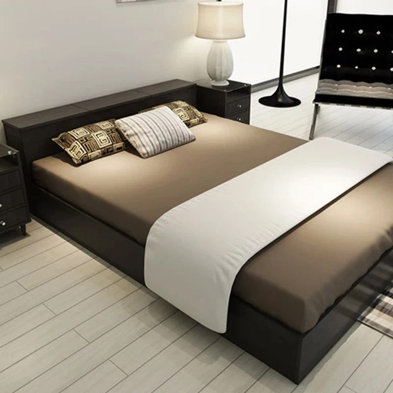 Simple Modern Japanese Style Tatami Bed Bed Storage Box