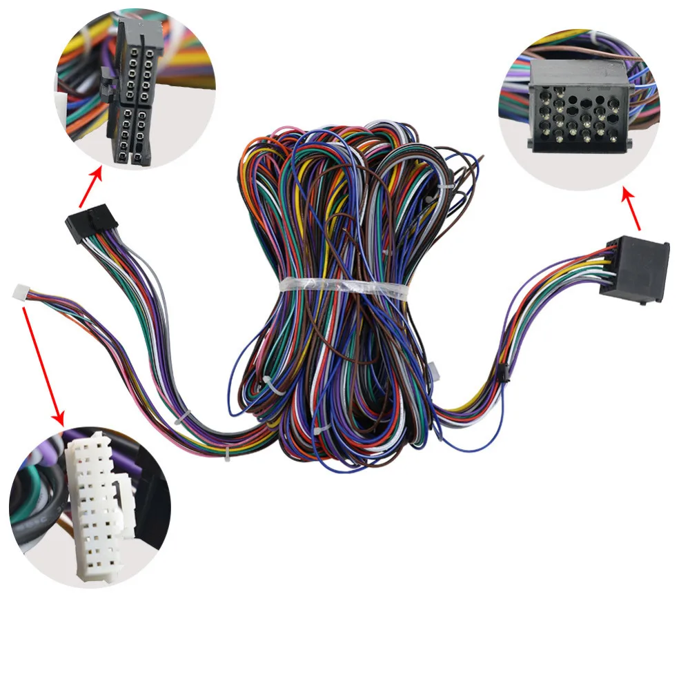 6 м длинный удлинитель для BMW E46 E39 E53 Benz W211 волокно gps навигация Navi авто радио Автомобильный мультимедийный dvd-плеер стерео
