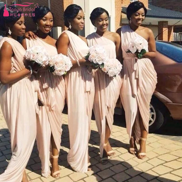 Beige Bridesmaid Dresses