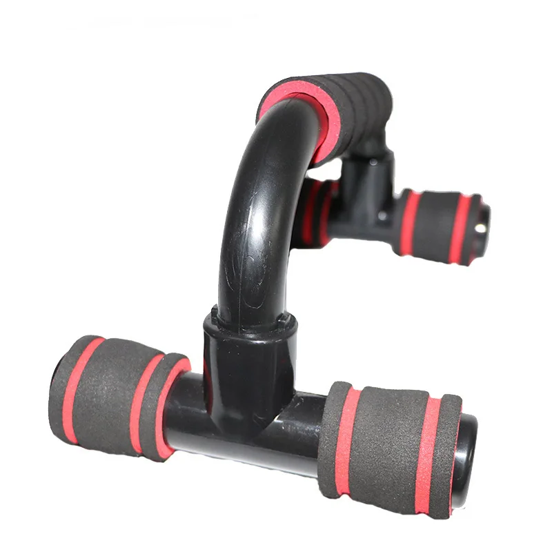 1pair I-shaped Push-up Rack Fitness Equipment Hand Sponge Grip Bars Muscle Training Push Up Bar Chest Home Gym Body Building push up bar folding push up board push up board push up stand