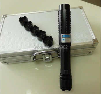 

HOT! AAA Most Powerful Military Flashlight Burning Laser Torch 450nm 200000m 200w Blue laser pointer Burn paper Burn Cigarettes