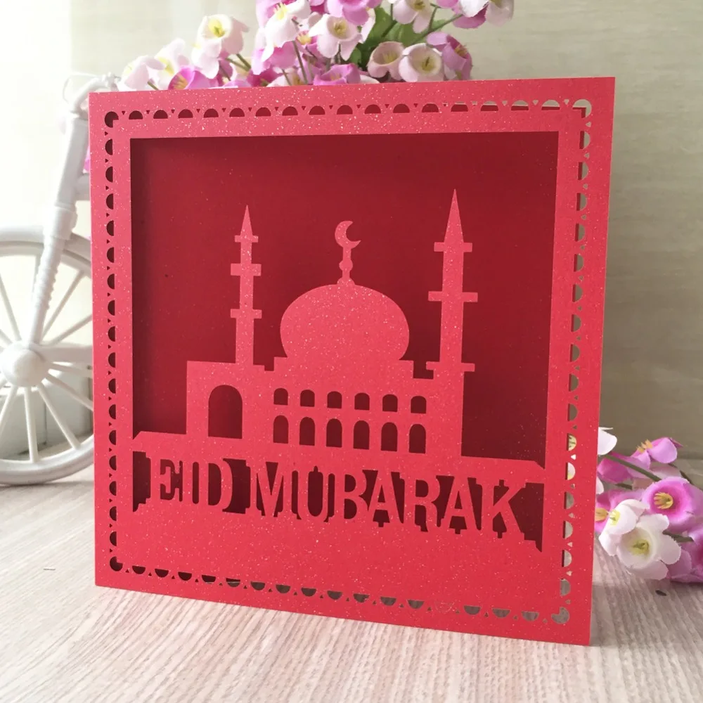 40pcs laser cut ramadan decoration event party supplies