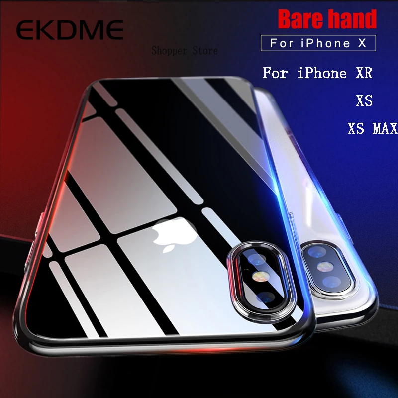 

Ultra Thin Phone Case for iPhone X XS XR XS MAX 5 5S SE 5C 6 6S 7 8 Plus Clear Trasparent Silicon Soft TPU Back Protective Capa