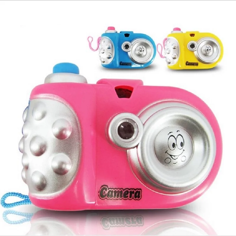 Cute Baby Toy Camera Educational Light Projection 9 Pictures Camera Toy
