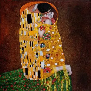 

The Kiss IV-Gustav Klimt oil painting-Men and Women canvas wall art