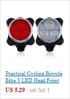 USB Перезаряжаемые 3-Mode велосипед задний фонарь велосипед задний Предупреждение красный светильник Алюминий сплав+ силиконовый дропшиппинг
