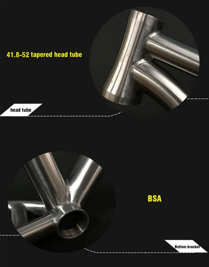 Perfect FREE SHIPPING!!!TiTo titanium mountain bike MTB frame 26 27.5 29 Internal shifter housing simi-circle PM 41.8-52 head bicycle 3 Perfect FREE SHIPPING!!!TiTo titanium mountain bike MTB frame 26 27.5 29 Internal shifter housing simi-circle PM 41.8-52 head bicycle 3