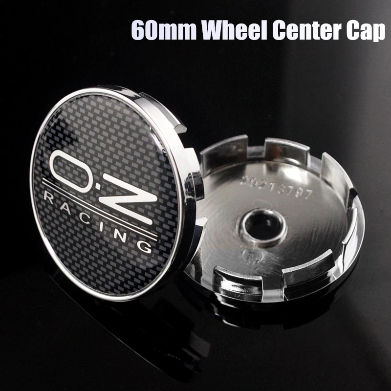 NEW 1 Pc 60mm OZ Racing Wheel Center Cap for O.Z Rim Badge Carbon Fiber