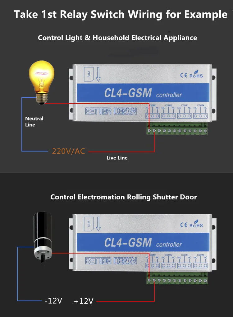 updated control light roller shutter