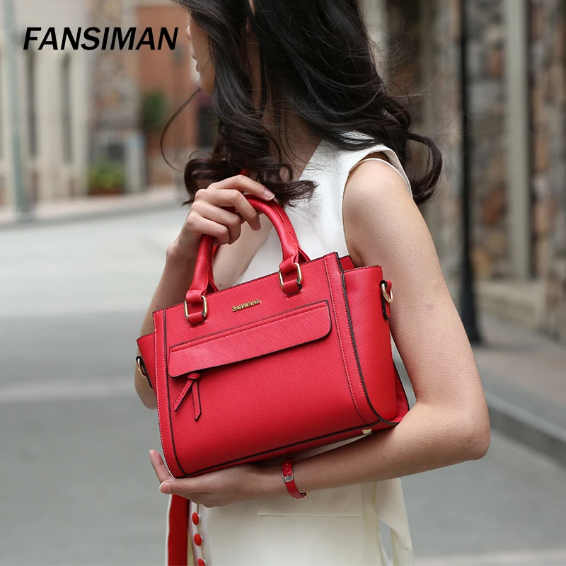 Fansiman роскошный Для женщин сумки кожи вечерние Высокое качество Crossbody сумка для