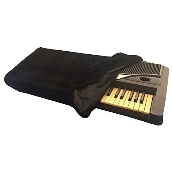 Piano Keyboard Cover, Stretchable Dust Cover with Adjustable Elastic
