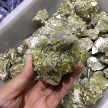 

Natural rough golden mica stone raw lepidolite crystal rock stone