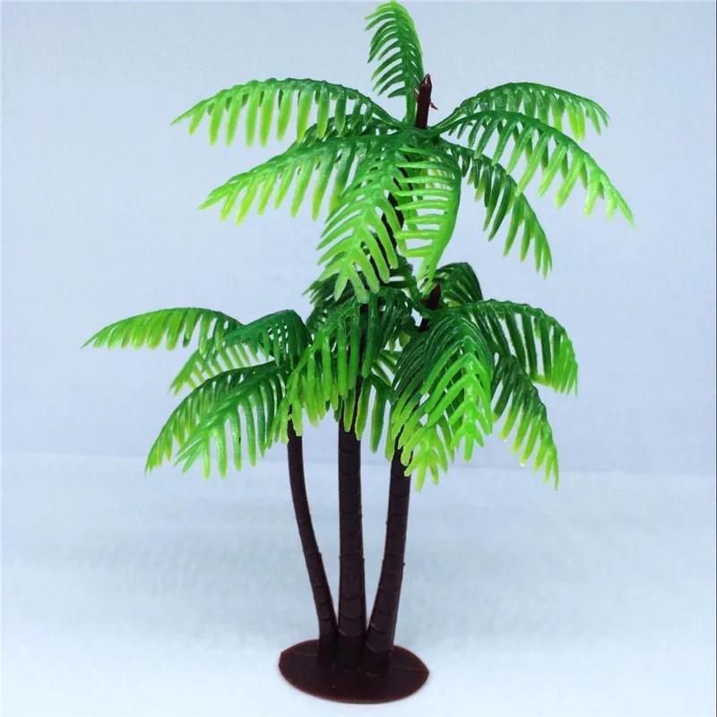 

5PCS Cheap Palm Green Scenery Landscape Model Tree Forest For Miniature Landscape Suitable For Decoration