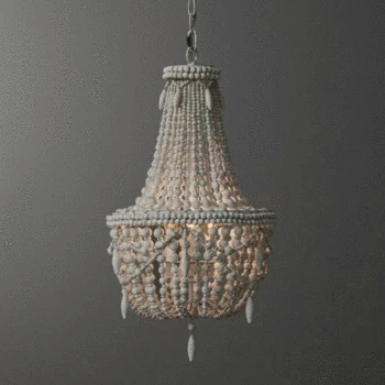 

artificial wooden beaded light houses poland decorative wood beads lamp european wedding decoration lantern 5 lights e14