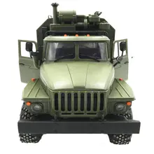 WPL B36 Урал 1/16 2,4G 6WD RC автомобиль военный грузовик Рок Гусеничный командный Коммуникационный автомобиль RTR игрушка Зеленый Рождественский подарок