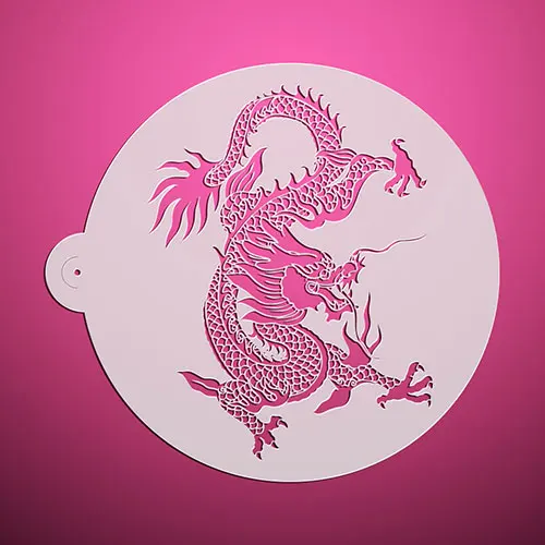 Трафарет для торта Fiery Dragon инструменты украшения тортов из мастики Новое