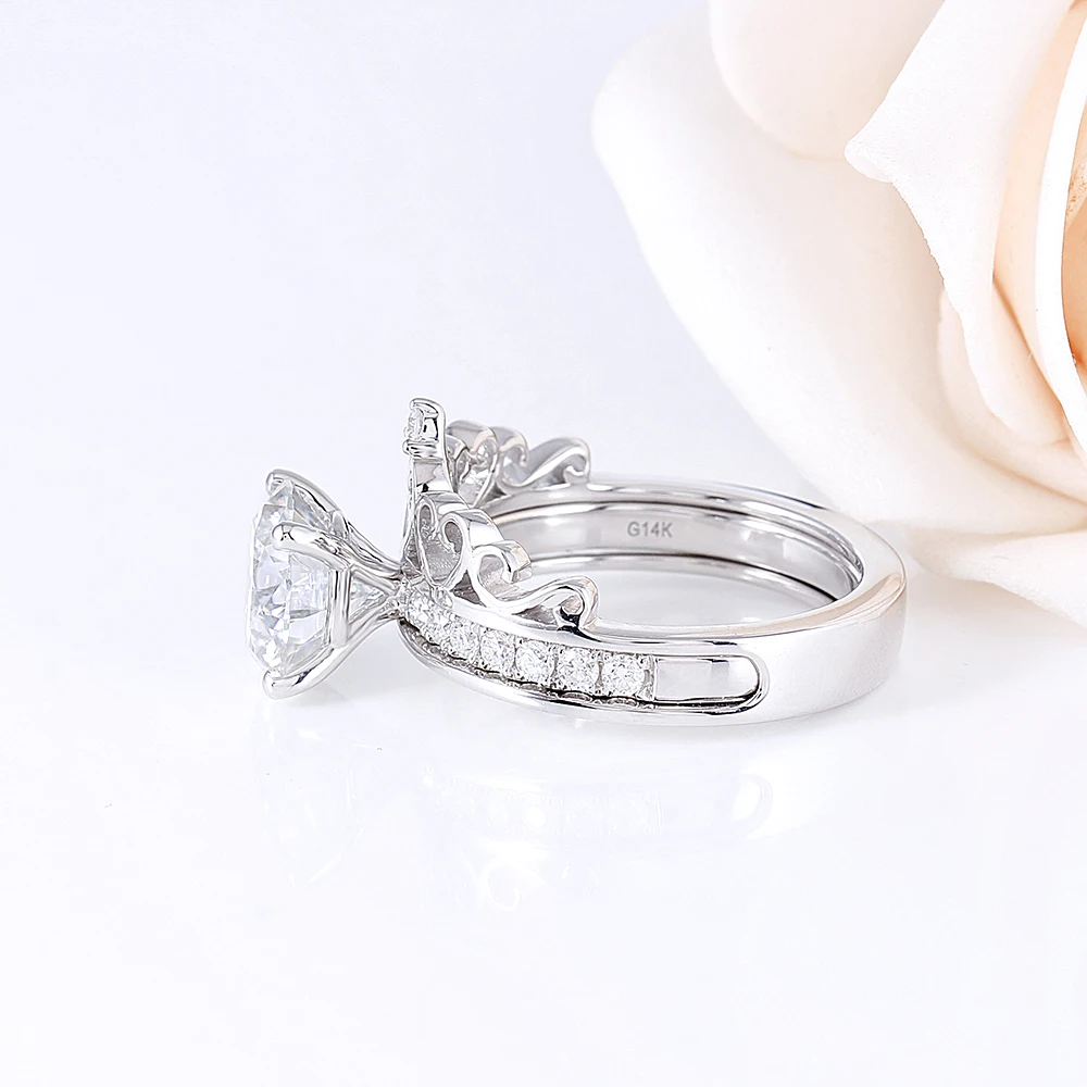 moissanite ring set (2)