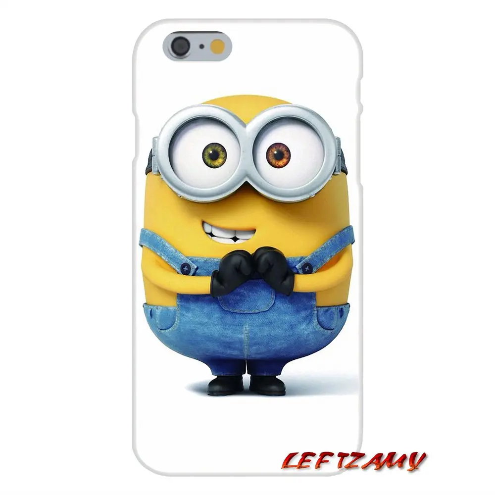 Для iPhone X 4 4S 5 5S 5C SE 6 6S 7 8 Plus CellTransparent Миньоны Гадкий я аксессуары чехлы для