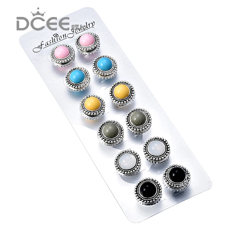 

DCEE Muslim Headscarf Abaya Khimar Magnetic Hijab Scarf strong Magnet Pin Hijab Pins Brooches Wholesale 12PCS Magnet Brooch Pins