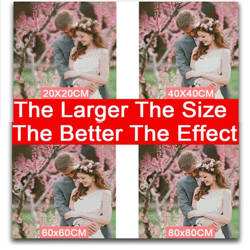 Алмазная вышивка картина из черно белых страз с изображением Лондонской уличной