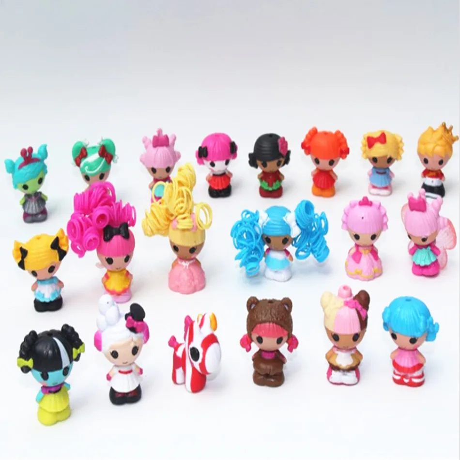 2015 new arrival,24 pcs/set MGA mini Lalaloopsy doll toys, Lalaloopsy