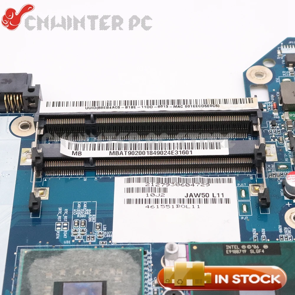 NOKOTION ноутбука материнская плата для Acer aspire 4730 4730Z основная плата MBAT902001 JAL90 LA-4201P DDR2 Процессор