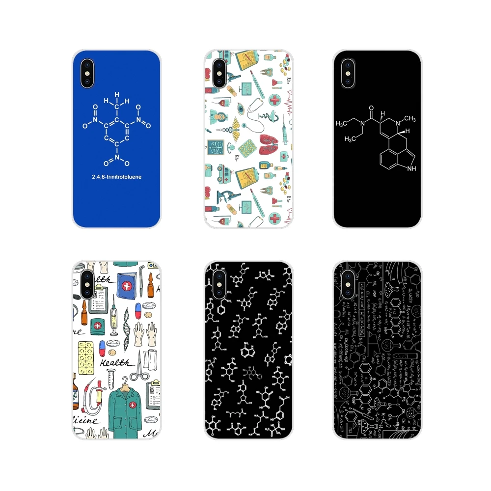 

For Xiaomi Mi6 A1 5X 6X Redmi Note 5 5A 4X 4A 4 3 Plus Pro pocophone F1 Accessories Phone Cases Covers Biology and Chemistry