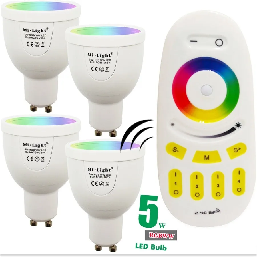 5W RGBWW GU10B(1)