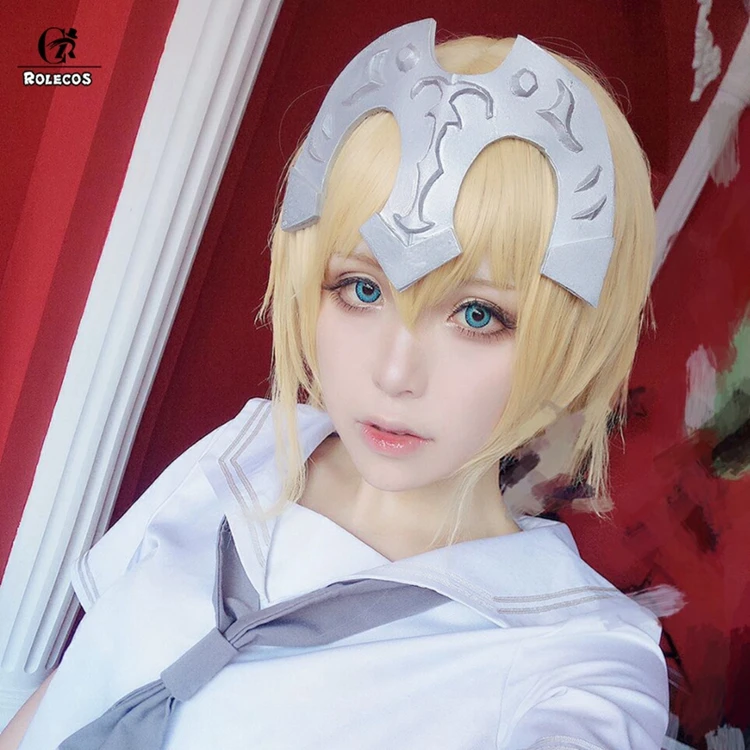 ROLECOS Fate Grand Order Jeanne d'Arc Карнавальная маска FGO Fate Косплей Joan of Arc Masks игра Cos